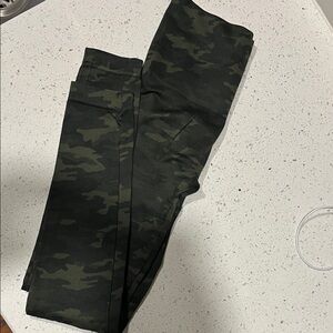 SPANX green Camo leggings
